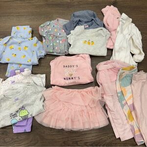 Carters 3M Baby Girl Bundle